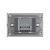 Intrerupator Dublu cu Touch LIVOLO din Sticla – Standard Italian SmartElectro IntelligentHouse