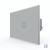 Intrerupator Simplu Cap Scara / Cruce cu Touch LIVOLO din Sticla, Standard Italian SmartElectro IntelligentHouse