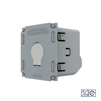 Modul Intrerupator Simplu cu Revenire, Contact Uscat si 12/24V cu Touch LIVOLO - Serie Noua SmartElectro IntelligentHouse