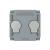 Modul Intrerupator Dublu cu Revenire, Contact Uscat si 12/24V cu Touch LIVOLO - Serie Noua SmartElectro IntelligentHouse