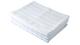 Cearceaf de pat din bumbac damasc, cu elastic, 220 x 260 cm Relax KipRoom