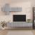 Set comode TV, 7 piese, gri sonoma, lemn compozit GartenMobel Dekor