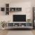 Set comode TV, 7 piese, gri sonoma, lemn compozit GartenMobel Dekor