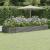 Strat înălțat grădină 373x140x36 cm oțel vopsit electrostatic GartenMobel Dekor