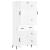 Dulap înalt, alb, 69,5x34x180 cm, lemn compozit GartenMobel Dekor