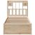 Cadru pat fără saltea, 90x190 cm, lemn masiv de pin GartenMobel Dekor
