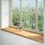 Pervaz 2 buc lemn masiv de maro deschis 160x40x2 cm GartenMobel Dekor