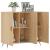 Dulap, stejar sonoma, 90x34x80 cm, lemn compozit GartenMobel Dekor
