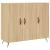 Dulap, stejar sonoma, 90x34x80 cm, lemn compozit GartenMobel Dekor