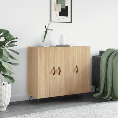 Dulap, stejar sonoma, 90x34x80 cm, lemn compozit GartenMobel Dekor