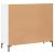 Dulap, alb, 90x34x80 cm, lemn compozit GartenMobel Dekor