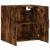 Dulap de perete, stejar fumuriu, 60x31x60 cm, lemn compozit GartenMobel Dekor