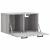 Dulap de perete, gri sonoma, 60x36,5x35 cm, lemn prelucrat GartenMobel Dekor