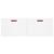 Dulap de perete, alb, 100x36,5x35 cm, lemn compozit GartenMobel Dekor