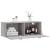 Dulap de perete, gri sonoma, 100x36,5x35 cm, lemn prelucrat GartenMobel Dekor