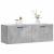 Dulap de perete, gri beton, 100x36,5x35 cm, lemn prelucrat GartenMobel Dekor