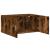Dulap de perete, stejar fumuriu, 80x42,5x40 cm, lemn compozit GartenMobel Dekor