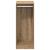 Dulap cu raft stejar artizanal 41 x 48 x 102 cm Lemn compozit GartenMobel Dekor
