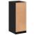 Dulap cu raft cu depozitare Stejar negru 41 x 48 x 102 cm Lemn compozit GartenMobel Dekor
