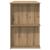 Birou cu raft Altele stejar artizanal 140 x 50 x 75 cm Lemn compozit GartenMobel Dekor
