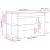Birou cu raft Altele cu depozitare Stejar negru 140 x 50 x 75 cm Lemn compozit GartenMobel Dekor