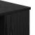 Birou cu raft Altele cu depozitare Stejar negru 140 x 50 x 75 cm Lemn compozit GartenMobel Dekor