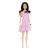 BARBIE FASHIONISTAS PAPUSA BARBIE BRUNETA CU ROCHIE ROZ SuperHeroes ToysZone