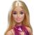 BARBIE FASHIONISTAS PAPUSA BARBIE BLONDA CU ROCHIE ROZ METALIZAT SuperHeroes ToysZone