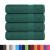 Prosoape de baie 4 buc Verde 100x150 cm 360 g/m² 100% bumbac GartenMobel Dekor