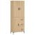 Dulap înalt, stejar sonoma, 69,5x34x180 cm, lemn compozit GartenMobel Dekor