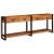 Mese consolă 2 pcs Maro 200 x 33 x 75 cm Lemn masiv de acacia GartenMobel Dekor