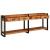 Mese consolă 2 pcs Maro 200 x 33 x 75 cm Lemn masiv de acacia GartenMobel Dekor