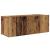 Set dulap TV cu raft Pe perete Altele cu depozitare cu ușă 6 pcs Lemn vechi Mediu Lemn compozit GartenMobel Dekor