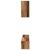 Set comodă TV 5 pcs Lemn vechi Mediu 100 cm x 30 cm x 30 cm GartenMobel Dekor