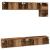 Set comodă TV 5 pcs Lemn vechi Mediu 100 cm x 30 cm x 30 cm GartenMobel Dekor