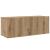 Set comodă TV cu raft Pe perete Altele 5 pcs stejar artizanal Mediu 100 cm GartenMobel Dekor