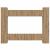Set comodă TV 10 pcs stejar artizanal 30.5 x 30 x 90 cm GartenMobel Dekor