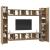 Set comodă TV 10 pcs stejar artizanal 30.5 x 30 x 90 cm GartenMobel Dekor