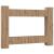 Set comodă TV 10 pcs stejar artizanal 30.5 x 30 x 90 cm GartenMobel Dekor