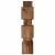 Set comodă TV 6 pcs Lemn vechi 30.5 x 30 x 90 cm Lemn compozit GartenMobel Dekor