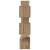 Set comodă TV cu raft Altele 6 pcs stejar artizanal 30.5 x 30 x 90 cm GartenMobel Dekor