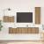Set comodă TV 4 pcs stejar artizanal 30.5 x 30 x 90 cm GartenMobel Dekor