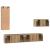 Set comodă TV 4 pcs stejar artizanal 30.5 x 30 x 90 cm GartenMobel Dekor