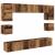 Set comodă TV 8 pcs Lemn vechi 100 x 30 x 30 cm Lemn compozit GartenMobel Dekor