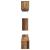 Set comodă TV 6 pcs Lemn vechi Standard Mediu Lemn compozit GartenMobel Dekor