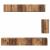 Set comodă TV 6 pcs Lemn vechi Standard Mediu Lemn compozit GartenMobel Dekor