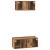Set dulap TV 2 pcs Lemn vechi 80 x 30 x 30 cm Lemn compozit GartenMobel Dekor