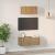 Set dulap TV cu raft Pe perete Altele 2 pcs stejar artizanal 80 x 30 x 30 cm GartenMobel Dekor