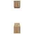 Set dulap TV 5 pcs stejar artizanal 80 x 30 x 30 cm Mediu GartenMobel Dekor