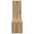Set comodă TV cu raft 3 pcs stejar artizanal 150.5 x 30 x 90 cm GartenMobel Dekor